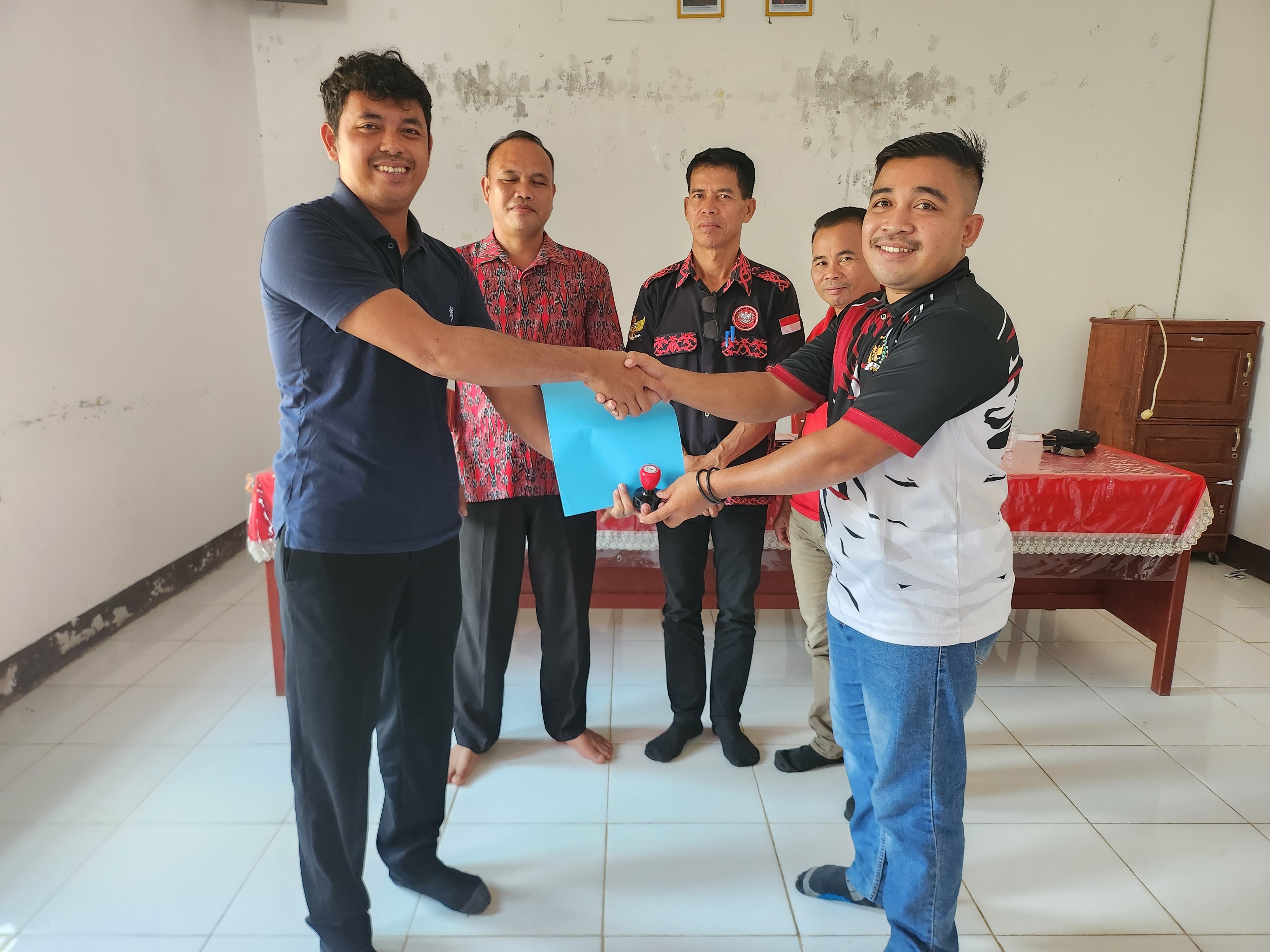 Serah terima jabatan PAW ketua BPD