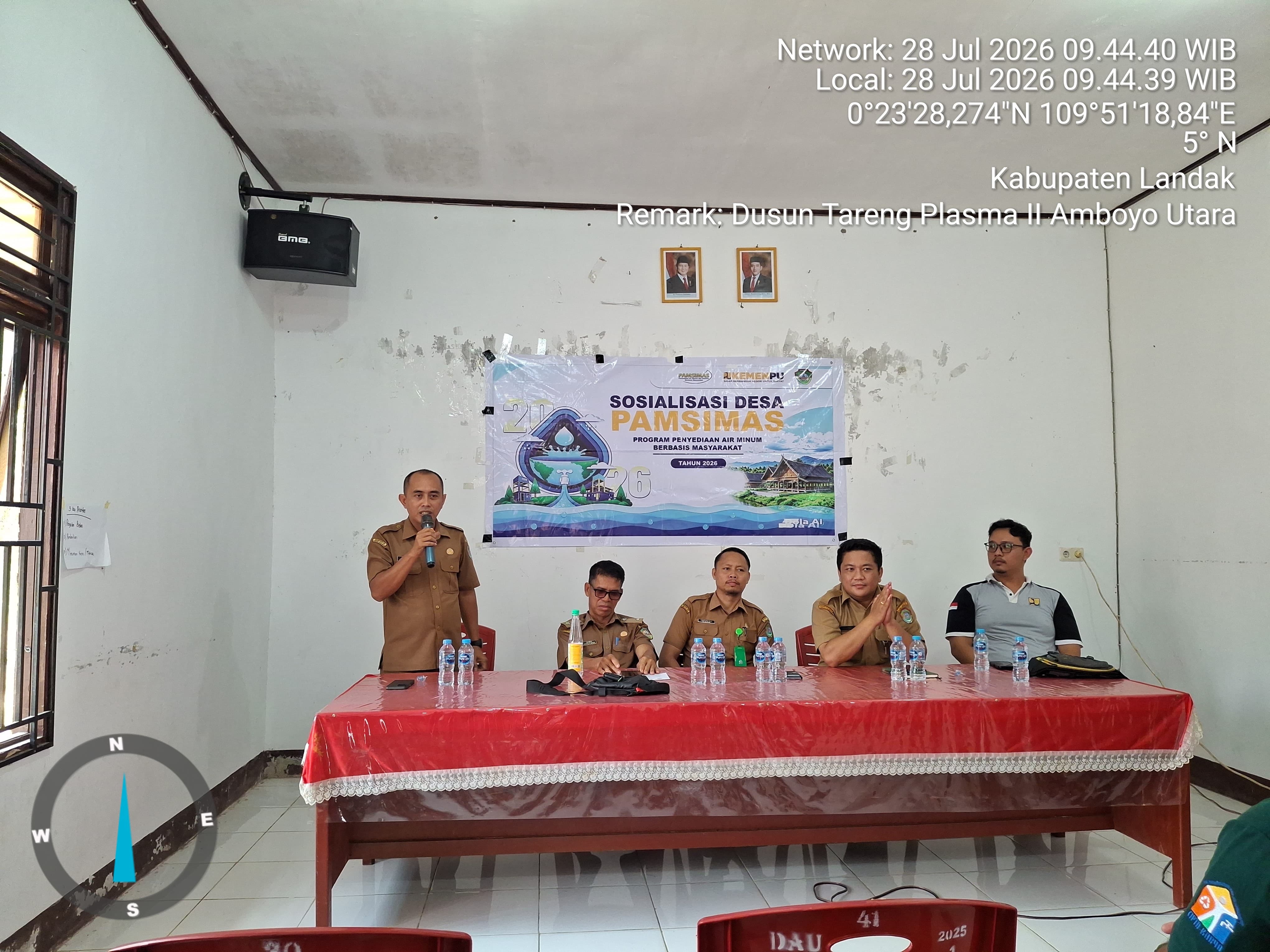 Serah terima jabatan PAW ketua BPD
