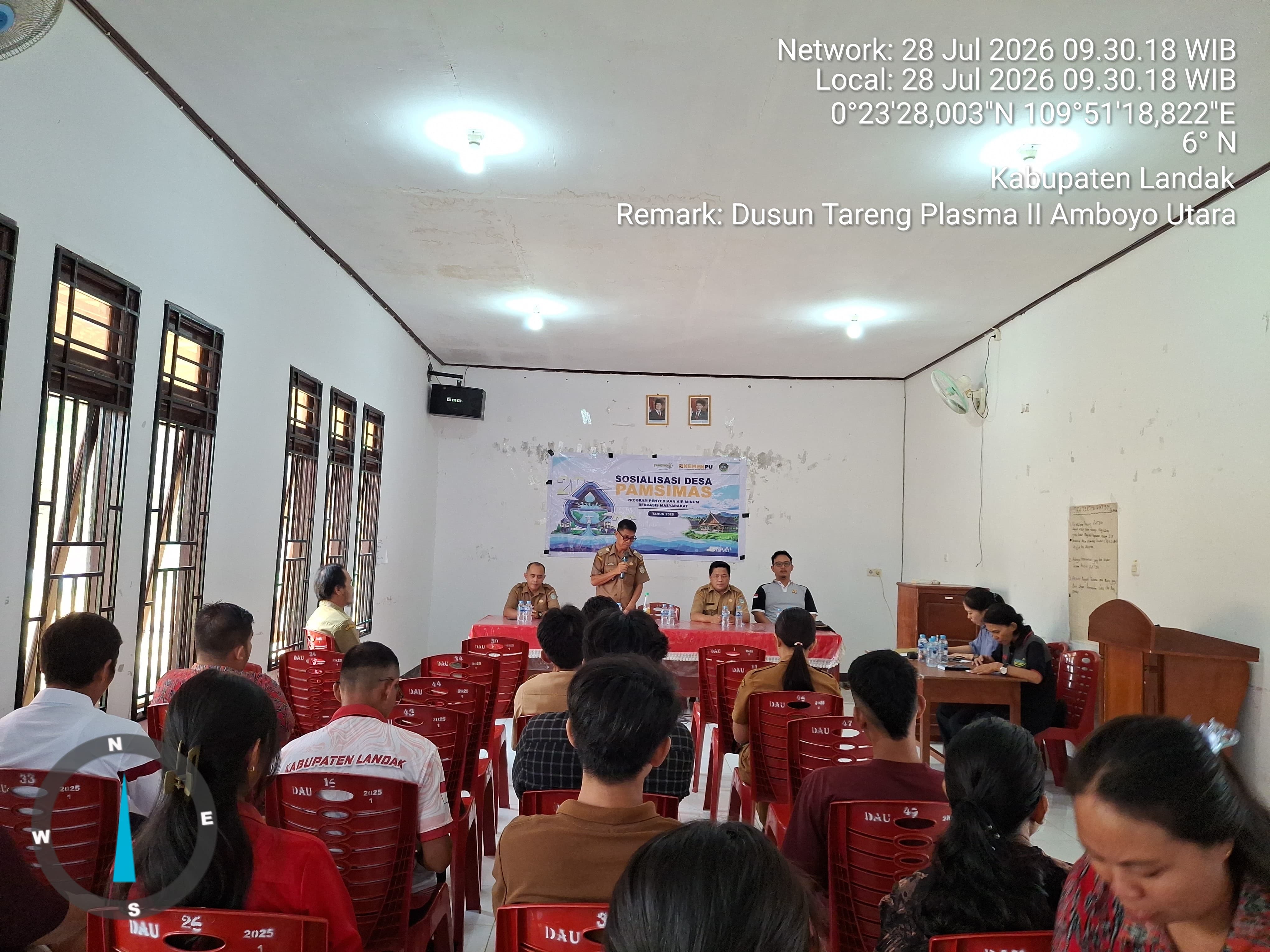 Serah terima jabatan PAW ketua BPD